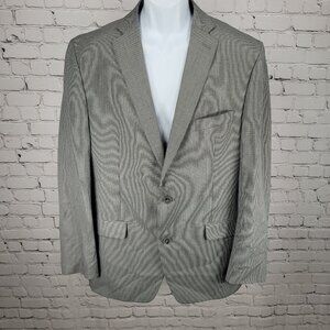 Michael Kors Grey 2 Button Double Vented Notch Blazer Sport Coat Size 44L